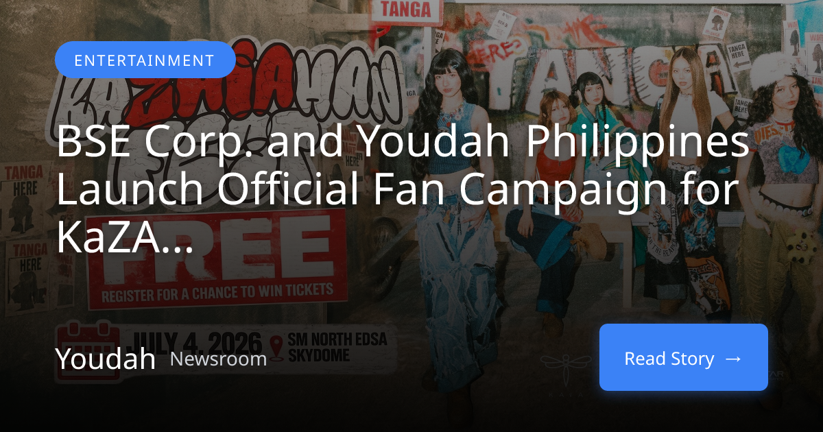 BSE Corp. and Youdah Philippines Launch Official Fan Campaign for ...